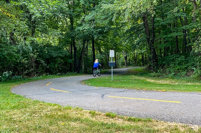 The Fodor community has several different paved bike paths throughout the area.