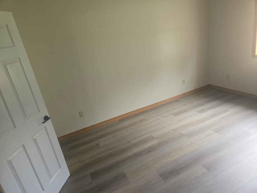 bedroom connected to 1/2 bath