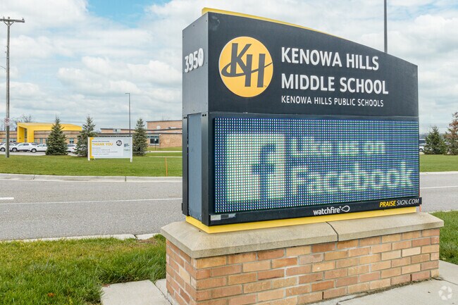 Kenowa Hills Middle School in Grand Rapids, Michigan has a B- rating on Niche.