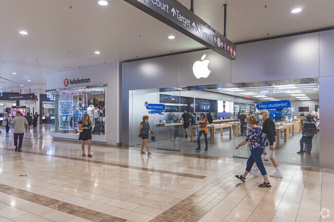 North County Mall features major brands.