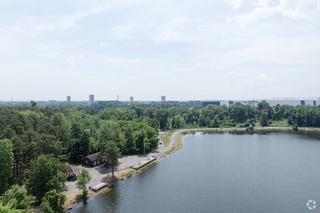 With a large lake and trails all around, Roessleville offers an escape from the city.