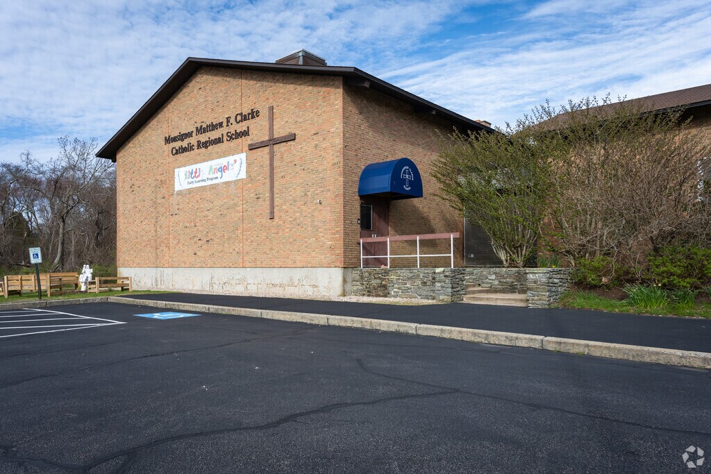 Embrace faith-based learning at Monsignor Matthew F. Clarke Catholic School, South Kingstown.