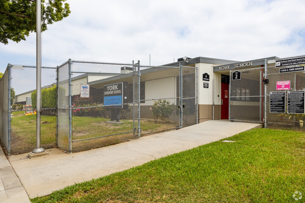 Students and parents can feel safe with security around York Elementary School in Hawthorne, CA