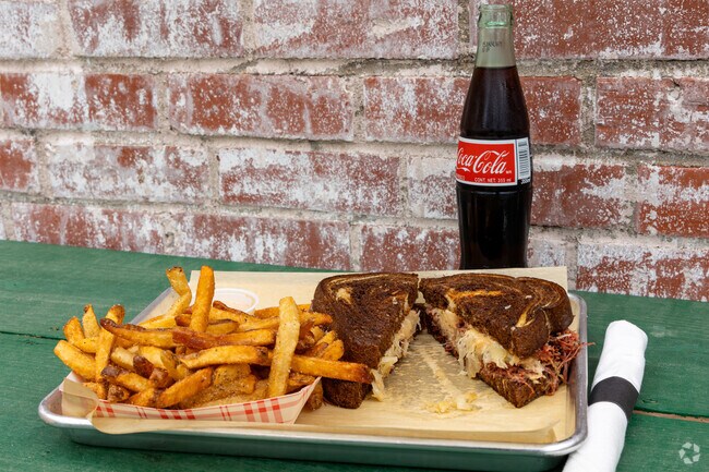 Don't miss the Reuben sandwich at Acadian Superette in Freetown-Port Rico.