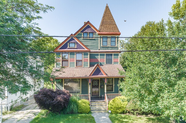 Victorian homes can be found throughout Cudell.