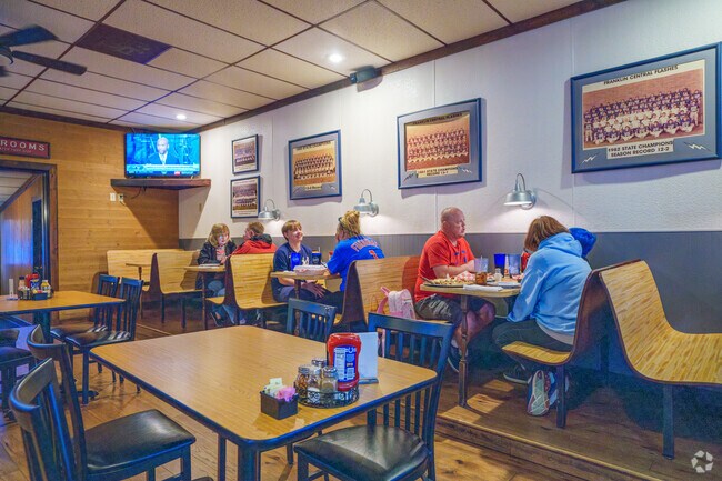 Pull up a chair or grab a booth at New Bethel Ordinary near Acton.