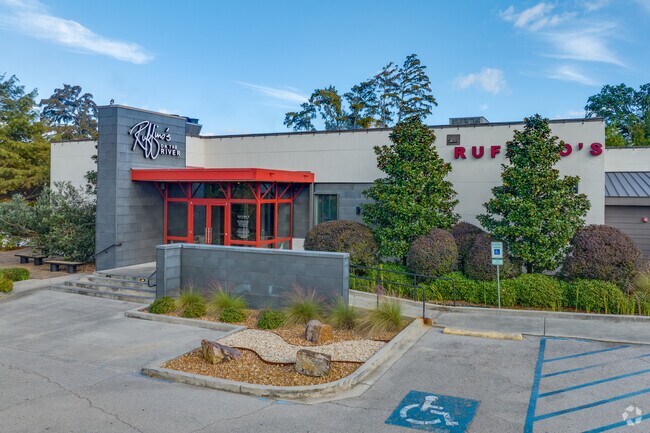 Ruffino’s fine dining sits along the Vermilion River near River Ranch in Lafayette.