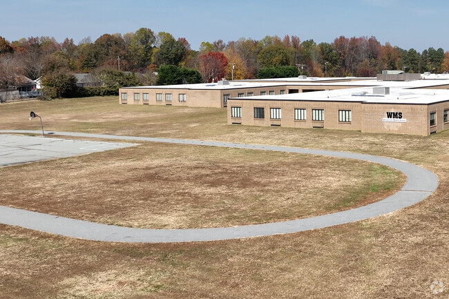 Running track for Wheatmore Middle School students.
