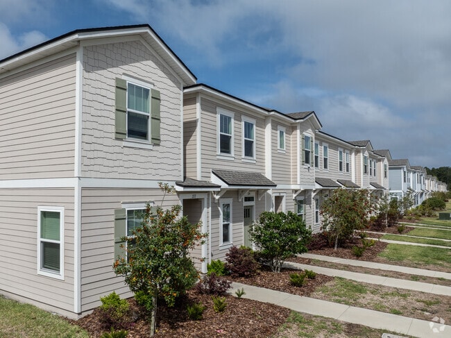 A new subdivision, Annies Walk has lots of townhomes to choose from.