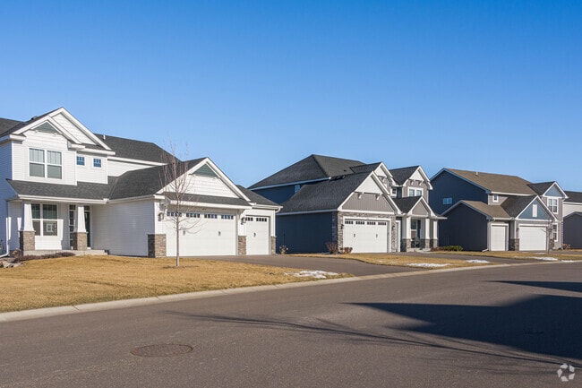 New home developments are popping up on the east side of Andover.