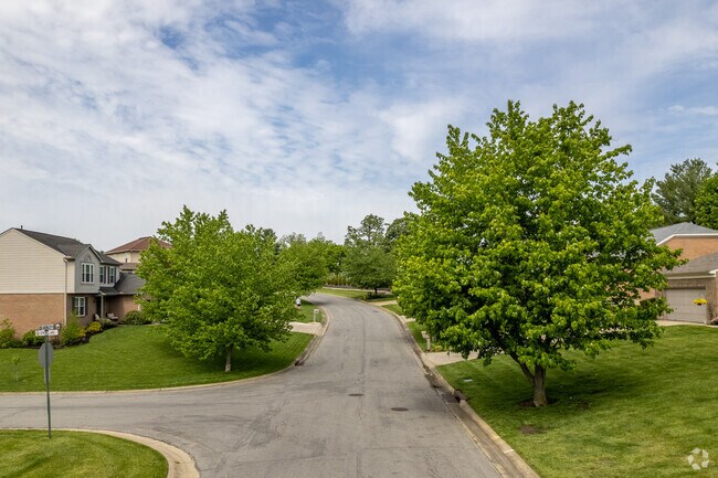 Smooth, suburban streets connect residents of White Oak with one another.