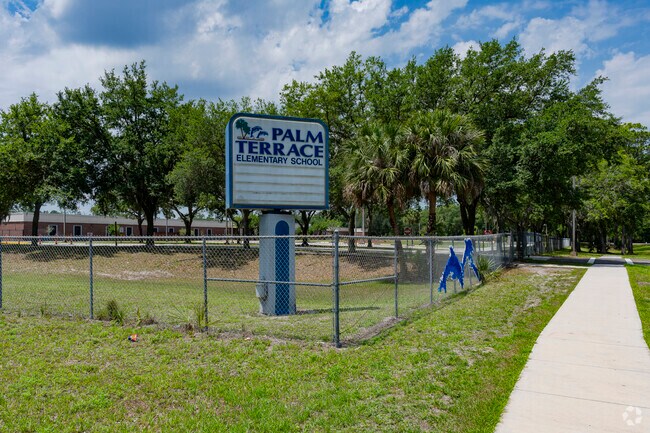 Palm Terrace Elementary educates students in grades PreK-5.