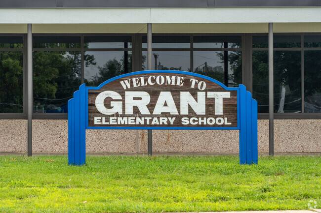 Grant Elementary School challenges and encourages children to learn.