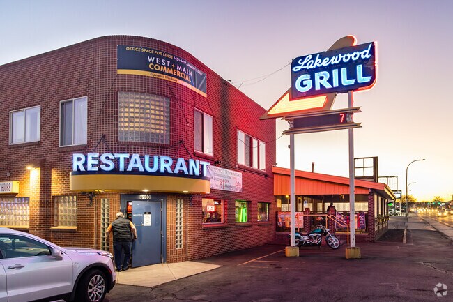 Lakewood Grill is a favorite among locals who enjoy its tasty Mex-American bites and karaoke.