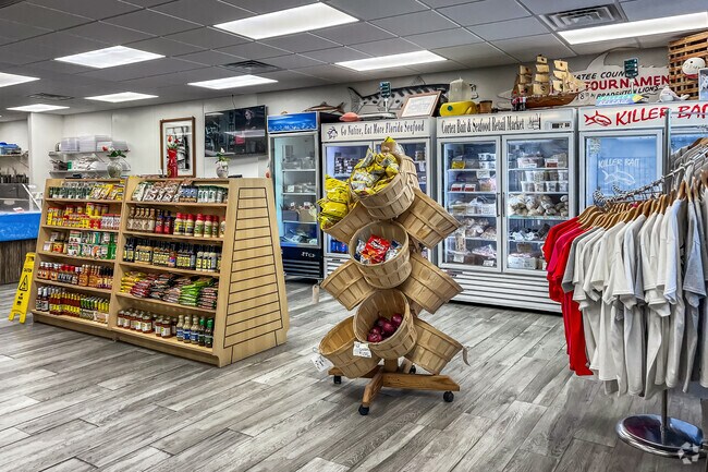 Want some fresh seafood for dinner then stop by Cortez Fish Market for their daily catches.