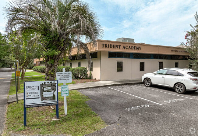 The original building for Trident Academy in Mount Pleasant, SC.