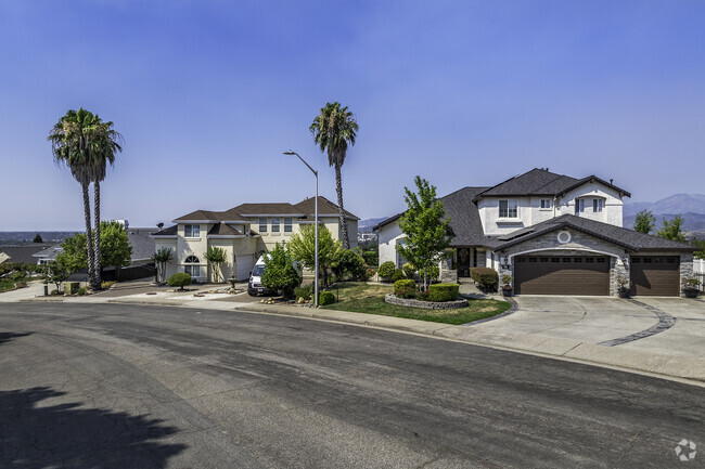 Larger river front homes are in the community of Bluffs.