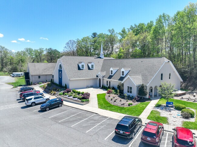 The office building at Hickory Christian Academy.