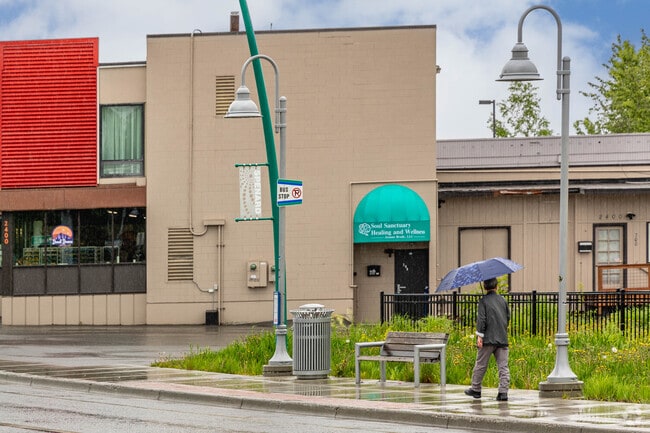 Spenard's impressive network of bus routes is convenient for commuters looking to get around.