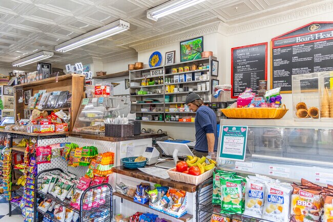 Frick Park Market is a small grocery shop located in Point Breeze.