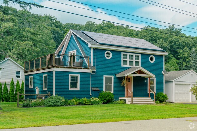 Lebanon has modernly renovated homes that still retain classic elements resembling cap cod homes.