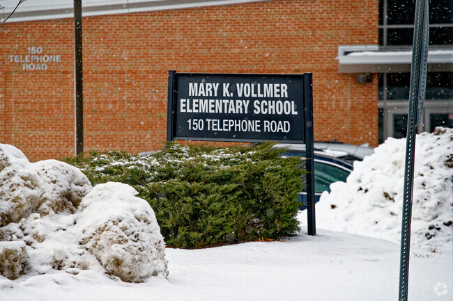 Mary K. Vollmer Elementary School is located at 150 Telephone Rd, West Henrietta, NY 14586-9525.