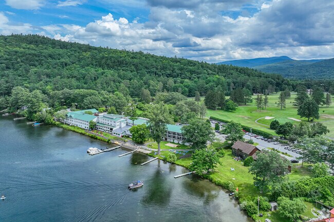 The Lake Morey Resort offers water activities and golfing for residents and visitors in Fairlee.