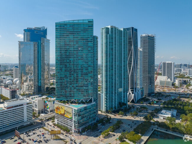 Upscale, modern condo buildings have sprung up in Park West since the early 2000s.