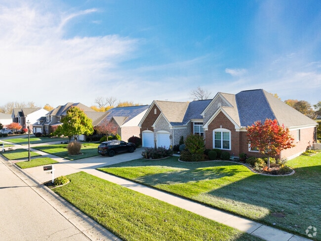 At the Woodberry Estates subdivision, Fairfield Township buyers will find brick homes.