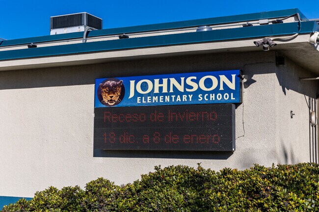 Johnson Elementary School in El Cajon offers students an excellent eduation.