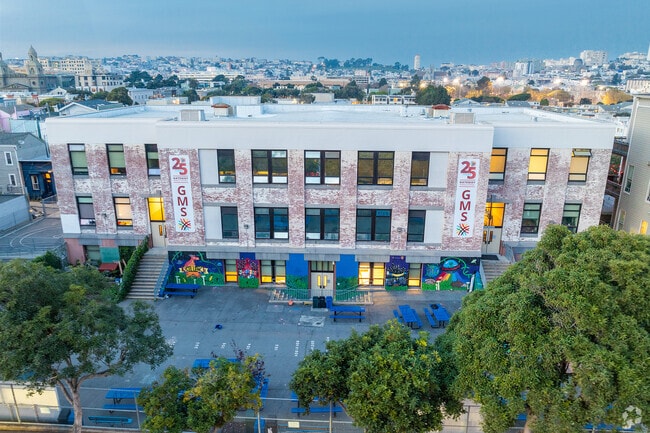 Gateway Middle School in the Western Addition neighborhood of San Francisco, California.