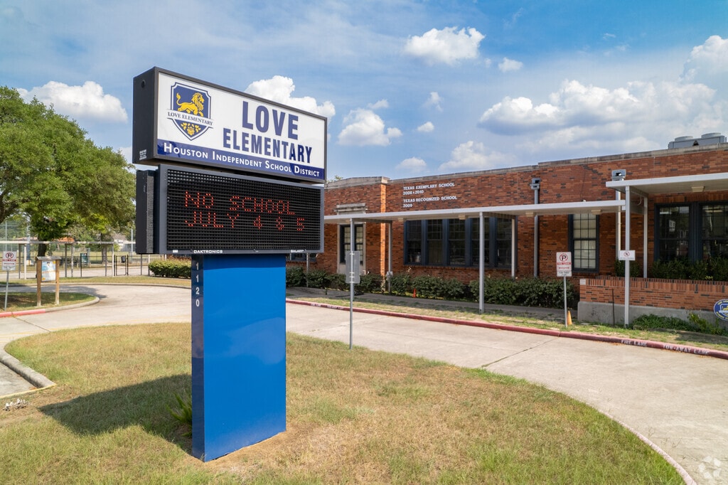 Love Elementary School has been open since 1926.