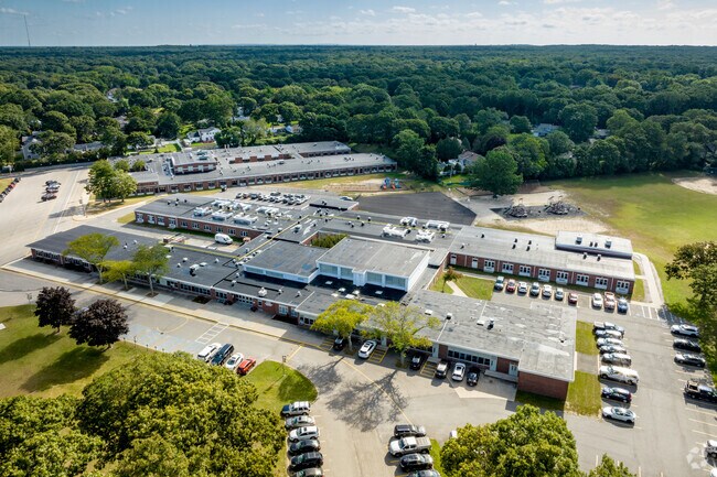 Coram Elementary serves grades K-4 with nearly 1000 students.