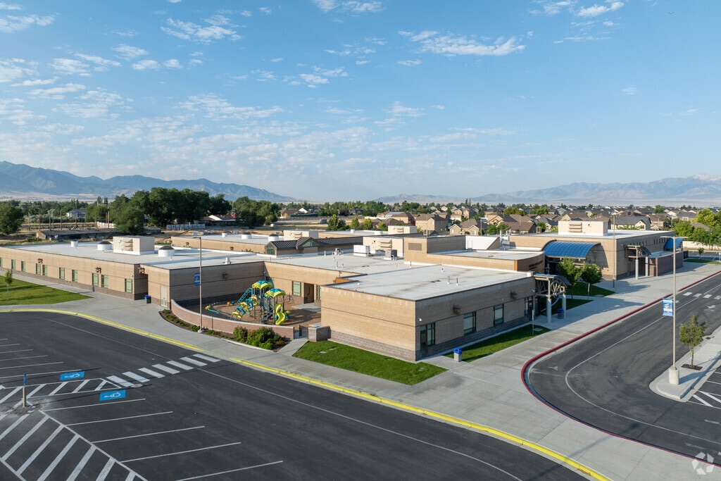 Old Mill Elementary School is located in the Tooele County neighborhood.