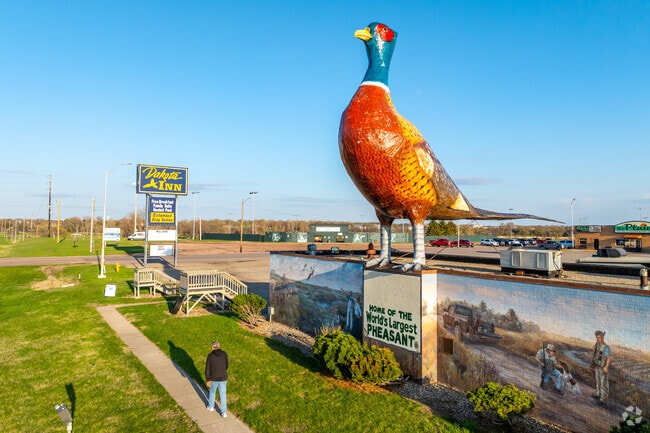 Huron is home of the world's largest pheasant.