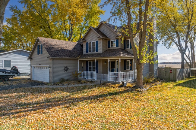 Lake Holiday residents appreciate the convenience of attached garages for their vehicles.
