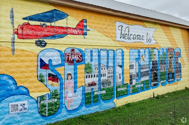 Community art celebrates Schulenburg’s Czech and German roots.