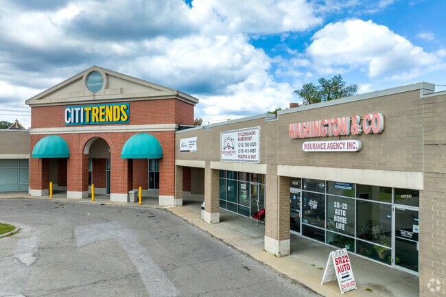 Head down 105th Street for your shopping needs in Glenville.