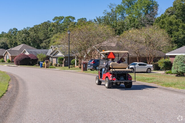 Dawes residents can be seen all around the neighborhood enjoying their time.