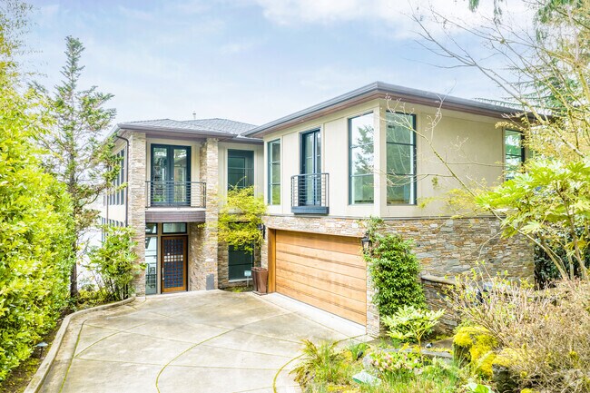 A modern lakefront home in McVey-South Shore can reach over the million dollar mark.