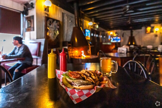 Be sure to swing by Moody's Pub in the Edgewater neighborhood for a burger and a drink.
