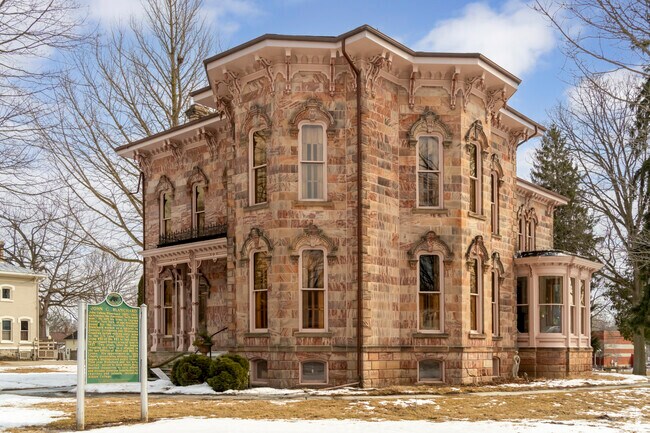 The John C. Blanchard House features exhibits and tells the tale of Mr. Blanchard in Ionia.