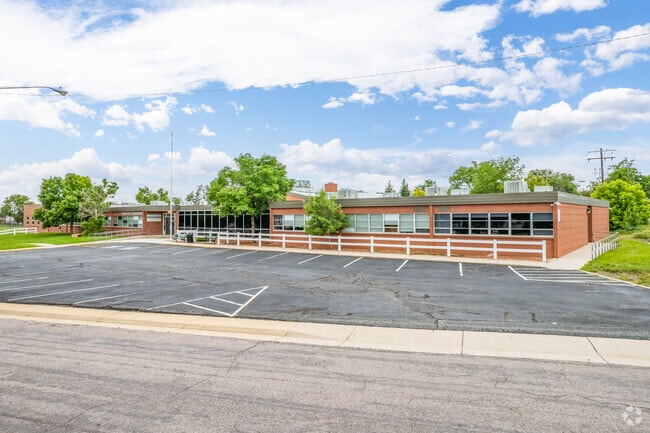 Fairview Elementary School also has a large parking lot on-site.