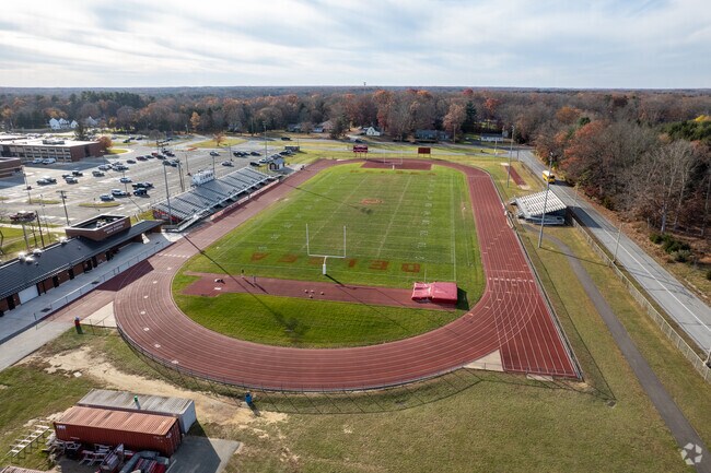 Delsea Regional Middle School football field & track.