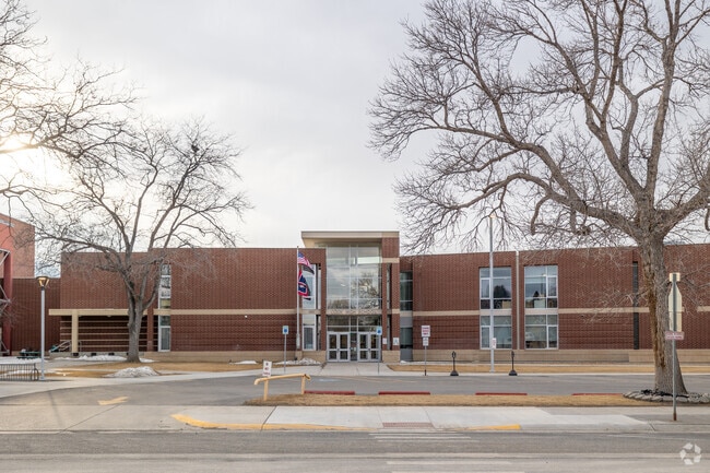 Set against a scenic Wyoming backdrop, Cody High School inspires future leaders.