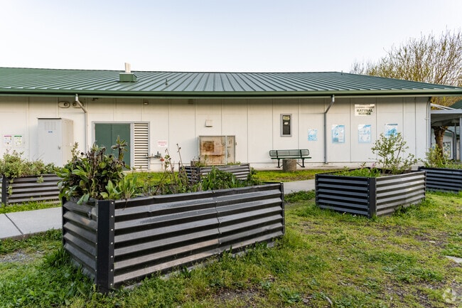 Hoopa Valley Elementary School offers gardens for your children to explore planting and growing.
