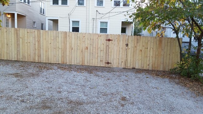 Parking & Privacy Fence