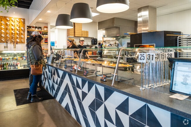 Some restaurants sit within walking distance from the Greenacres neighborhood.