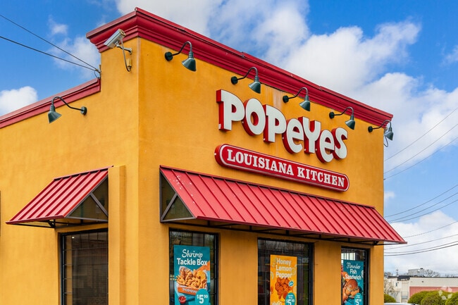 Lawnside has fast food stops like Popeyes and Wendy’s along White Horse Pike.