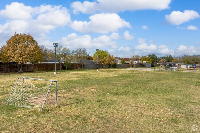 Immaculate Conception Catholic School has an open field for soccer games.
